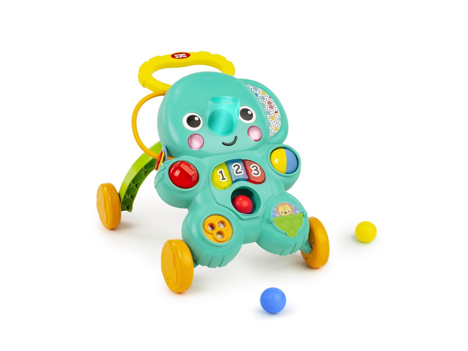 Bright Starts 2-in-1 Ball Play Walker Stroll 'n Roll™ Bright Starts 2-in-1 Ball Play Walker Stroll 'n Roll™